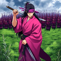 A dark fantasy anime cover titled "zeniyu"