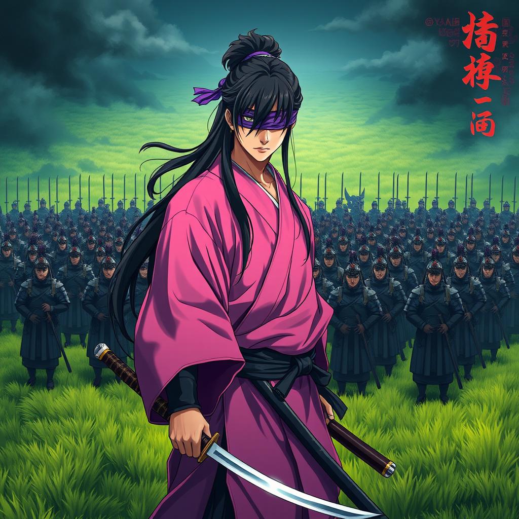 A dark fantasy anime cover titled "zeniyu"