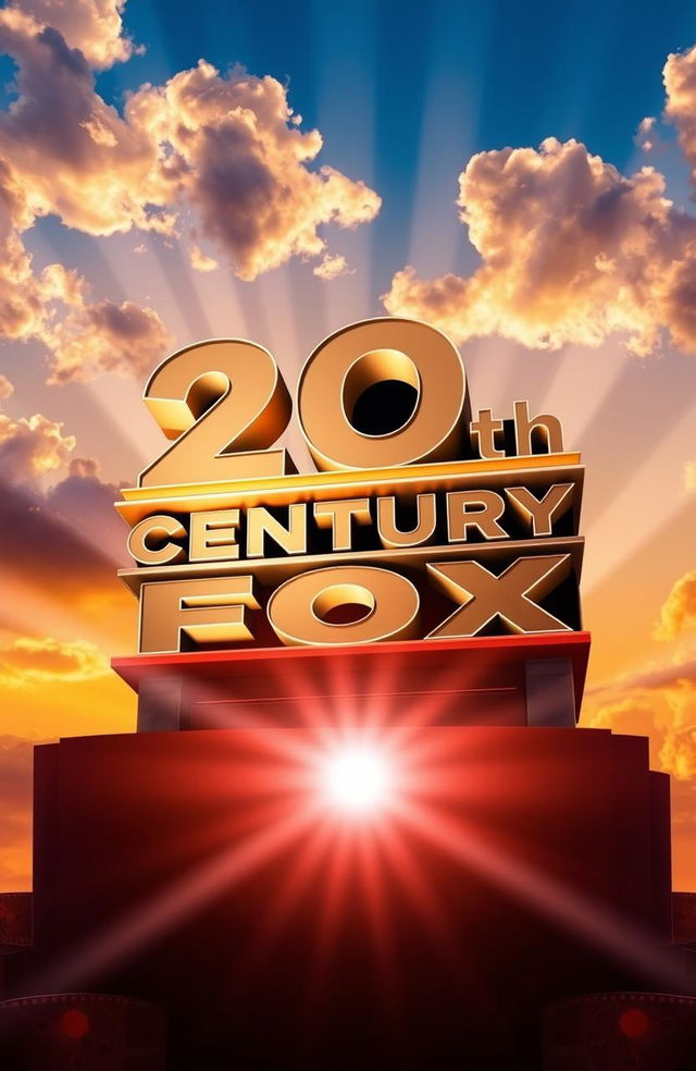 The iconic logo of 20th Century Fox, featuring a large, bold, Art Deco-style text that reads '20th Century Fox'