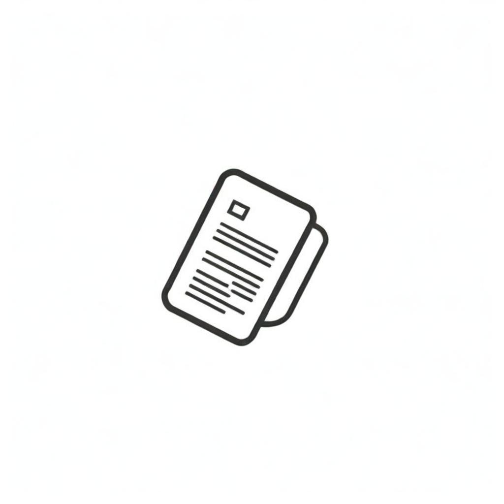 An illustrated image of a PDF file icon with a white background.