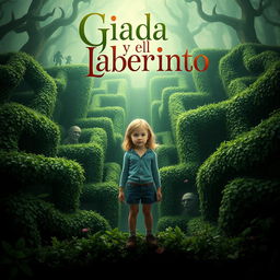 A captivating movie poster for the film titled 'Giada y el laberinto'