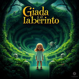 A captivating movie poster for the film titled 'Giada y el laberinto'