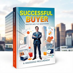 A captivating book cover design for 'Successful Buyer: Mastering Procurement'