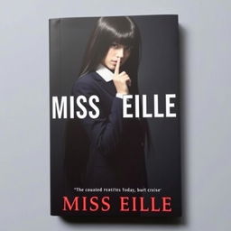 Book cover featuring Miss Eille, an enigmatic figure shrouded in shadows