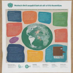 Generate a poster featuring the Vision and Mission of WMSU by 2040. Include elements reflecting a smart research university, global citizenship, the empowerment of communities, and the promotion of peace, harmony, and cultural diversity.