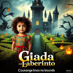 A captivating movie poster for the film "Giada en el laberinto"