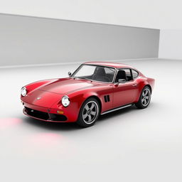 Imagine a lightweight sports car engineered for pure driving fun, featuring sleek and modern styling enhanced by the nostalgic return of pop-up headlights, adding retro charm