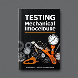 A compelling book cover design for 'Testing Procedure Mechanical Installation'