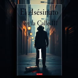 A captivating and intriguing book cover design for 'El Asesinato en la Calle 11'