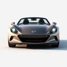 A sleek, modern lightweight sports car designed to compete with the Mazda MX-5, featuring retro pop-up headlights that blend charm with a contemporary aesthetic