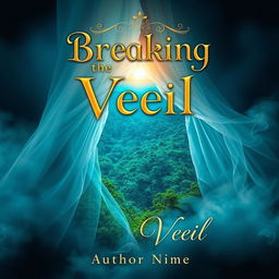 A captivating and outstanding book cover design for 'Breaking the Veil'