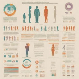 Design an infographic depicting the evolution of human understanding and attitudes towards gender and sexuality in modern societies, using significant historical markers, icons, and data. Ensure the image communicates a narrative of evolution and increased acceptance.