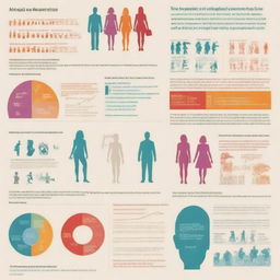 Design an infographic depicting the evolution of human understanding and attitudes towards gender and sexuality in modern societies, using significant historical markers, icons, and data. Ensure the image communicates a narrative of evolution and increased acceptance.