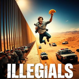 An action movie poster titled 'Illegals