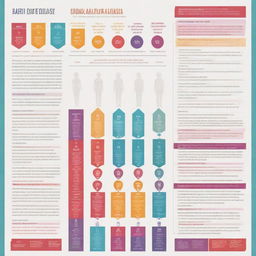 Redesign the infographic to highlight the progression of the human understanding of gender and sexuality more clearly. Add a detailed timeline, clearer graphics, lucid data, and make use of contrasting colors for better readability.