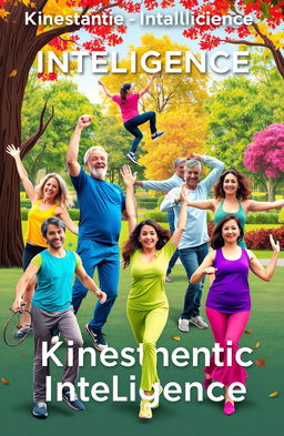 A vibrant and dynamic representation of kinesthetic intelligence in action