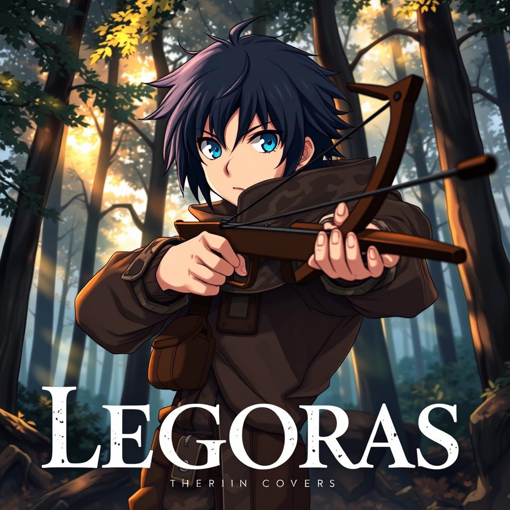 An anime cover titled "Legoras", featuring a dark theme