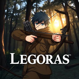 An anime cover titled "Legoras", featuring a dark theme