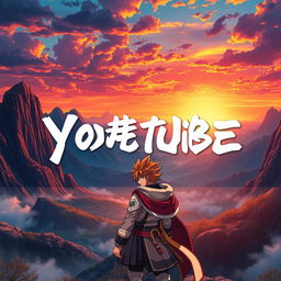 An incredibly visually appealing cinematic YouTube thumbnail inspired by anime, featuring vibrant colors and dynamic composition