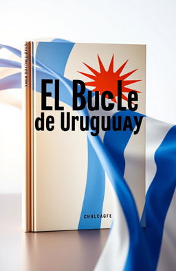 A creative book cover design featuring a title prominently displayed as 'El Bucle de Uruguay'