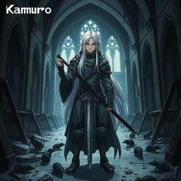 A dark anime cover titled 'Kamuro'