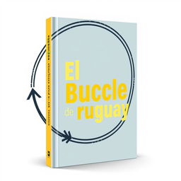 A creative book cover design featuring the title 'El Bucle de Uruguay' prominently displayed