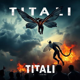 A cinematic action thriller superhero film poster titled 'TITALI'