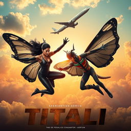 A cinematic superhero film poster titled 'TITALI'