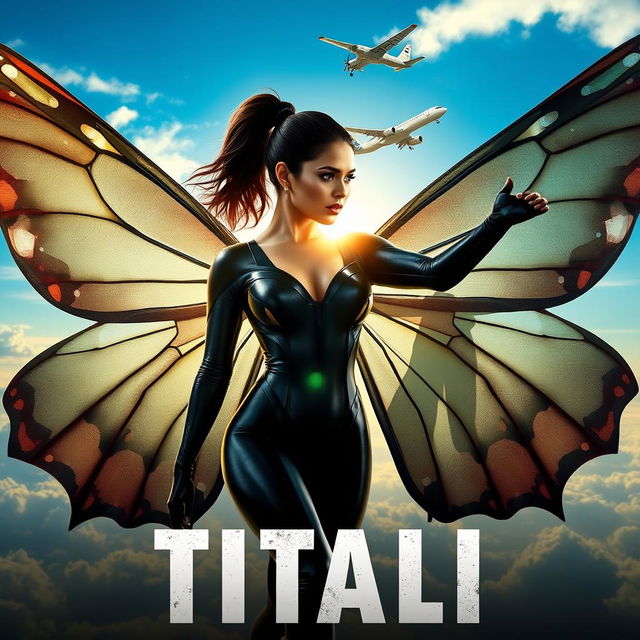 A cinematic action thriller superhero film poster titled 'TITALI'