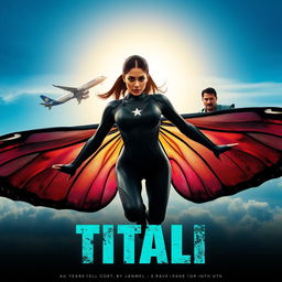 A cinematic action thriller superhero film poster titled 'TITALI'