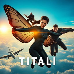 A cinematic action thriller superhero film poster titled 'TITALI'