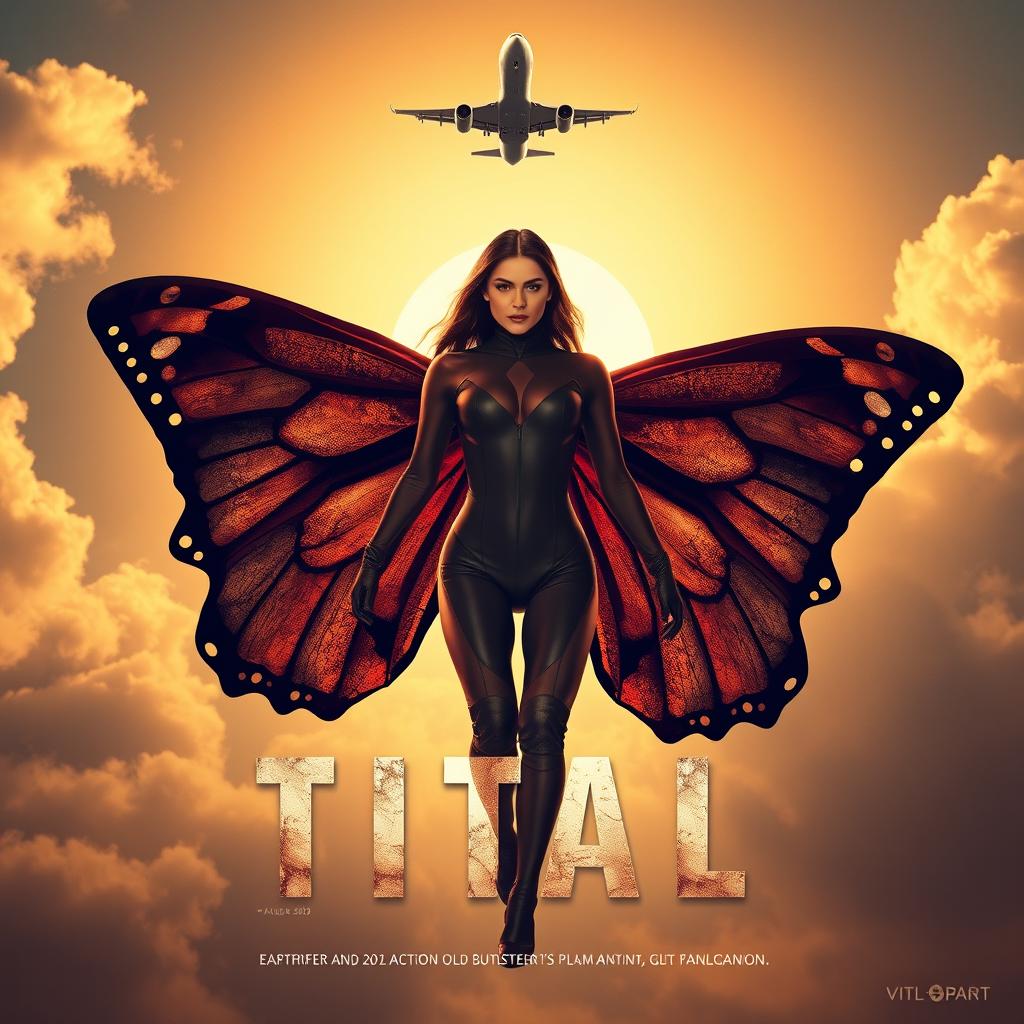 A cinematic action thriller superhero film poster titled 'Titali'