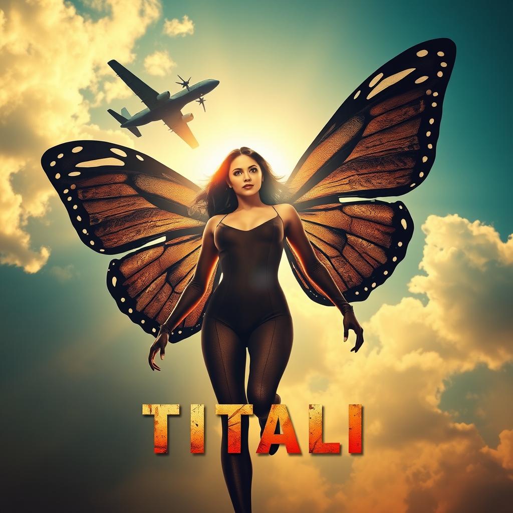 A cinematic action thriller superhero film poster titled 'Titali'