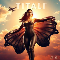 A cinematic action thriller superhero film poster titled 'Titali'