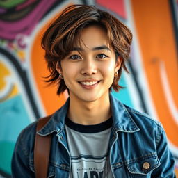 Tae's profile picture radiates a sense of cool confidence and creativity, showcasing his warm, inviting smile that reflects his friendly personality