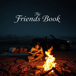 A cinematic film poster titled 'The Friends Book'