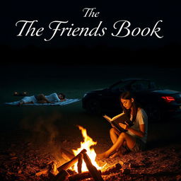 A cinematic film poster titled 'The Friends Book'