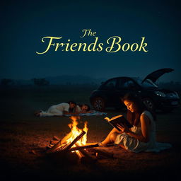 A cinematic film poster titled 'The Friends Book'