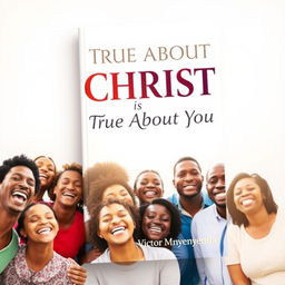 An inviting book cover design for the title "True About Christ is True About You"