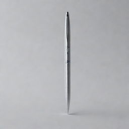 A detailed rendering of a 5-dollar pen with an elegant design and a shiny finish.