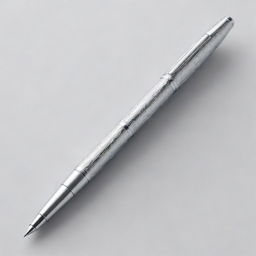 A detailed rendering of a 5-dollar pen with an elegant design and a shiny finish.