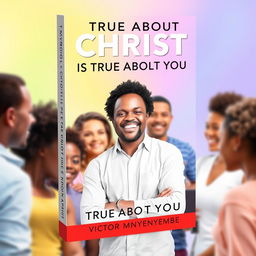 An inviting book cover design for the title "True About Christ is True About You"