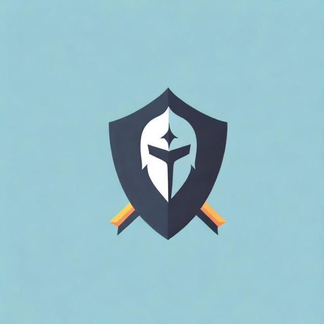 An eSports logo featuring the name 'Knight of Arrow' with emblems of knights and arrows incorporated into a sleek, modern design