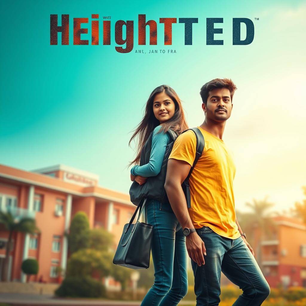 A cinematic film poster titled 'Heighted'