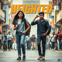 A cinematic action film poster titled 'Heighted'