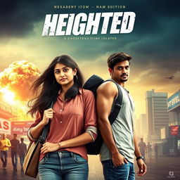 A cinematic action film poster titled 'Heighted'