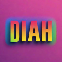 Visualize the expressive text 'Damn' in bold, dynamic font against a dramatic, colorful gradient background