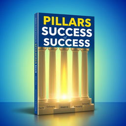 An impeccable, attractive eBook cover design for "5 Pillars of Success"