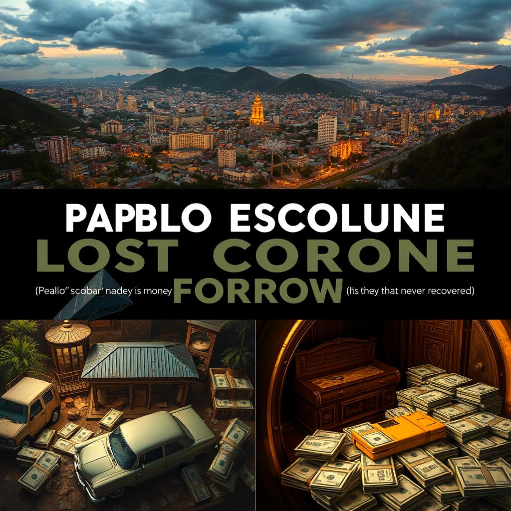 A visual storytelling video that illustrates the fascinating and tragic narrative of Pablo Escobar's lost fortune