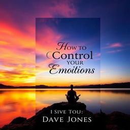 A captivating ebook cover design for a self-help book titled 'How to Control Your Emotions'